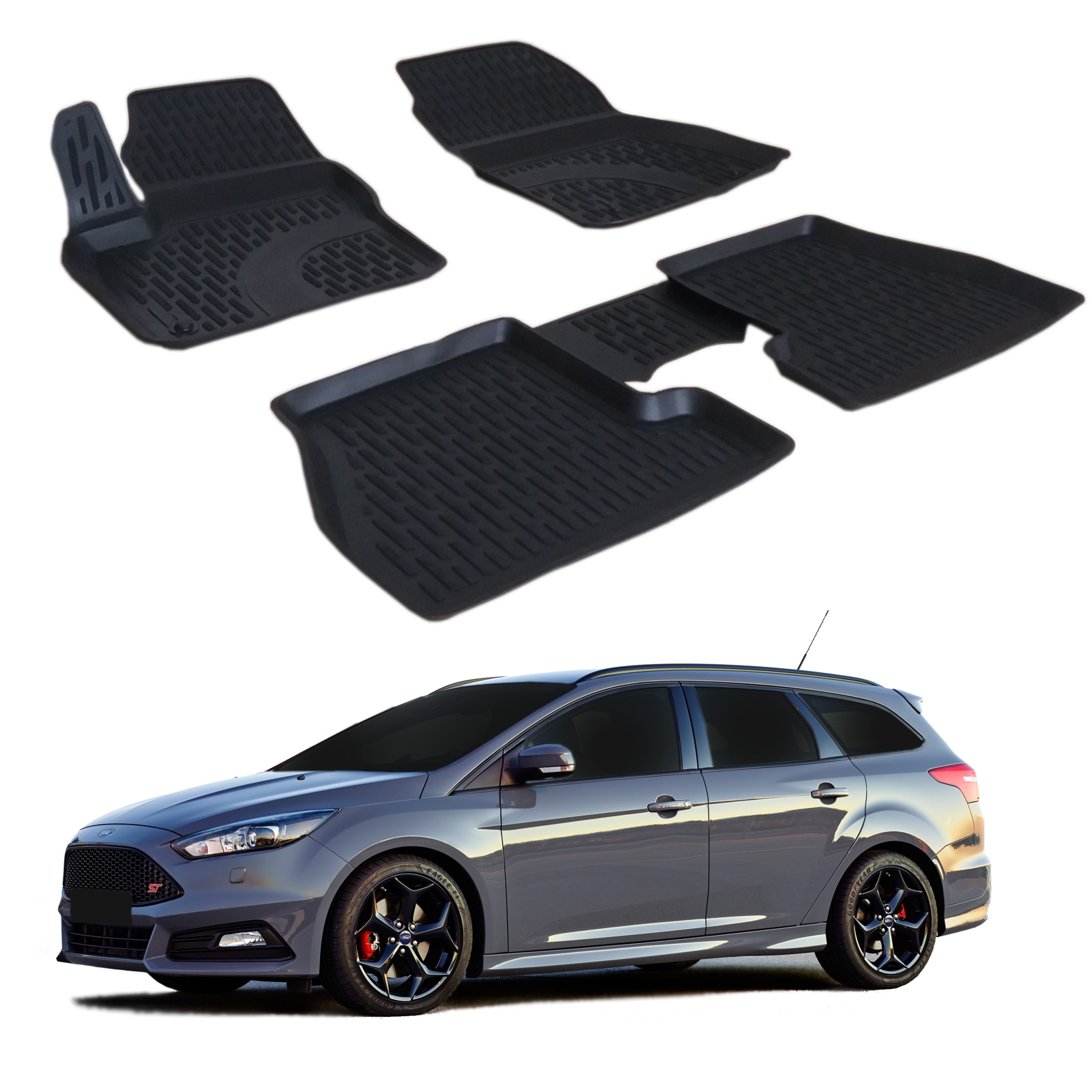Gumené rohože Ford Focus 2011-2016