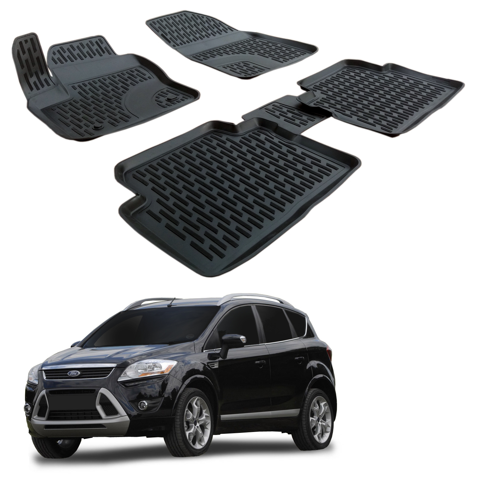 Gumené rohože Ford Kuga 2008-2012