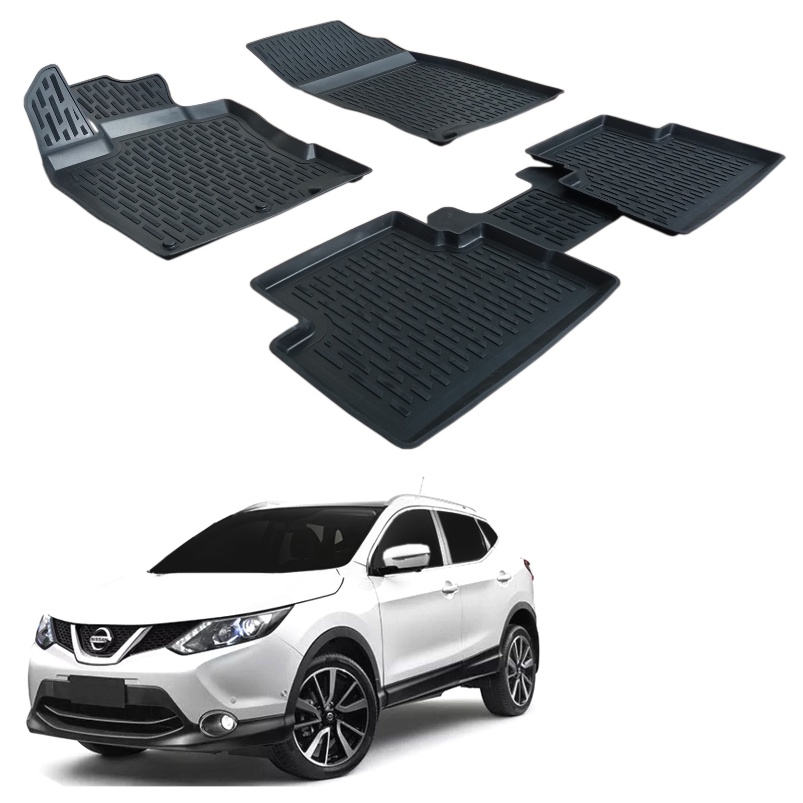 Gumené rohože Nissan Qashqai 2014-2018