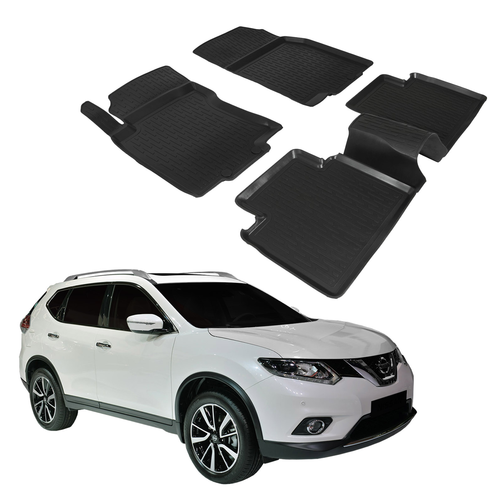 Gumené rohože Nissan X-Trail 2014 a novšie