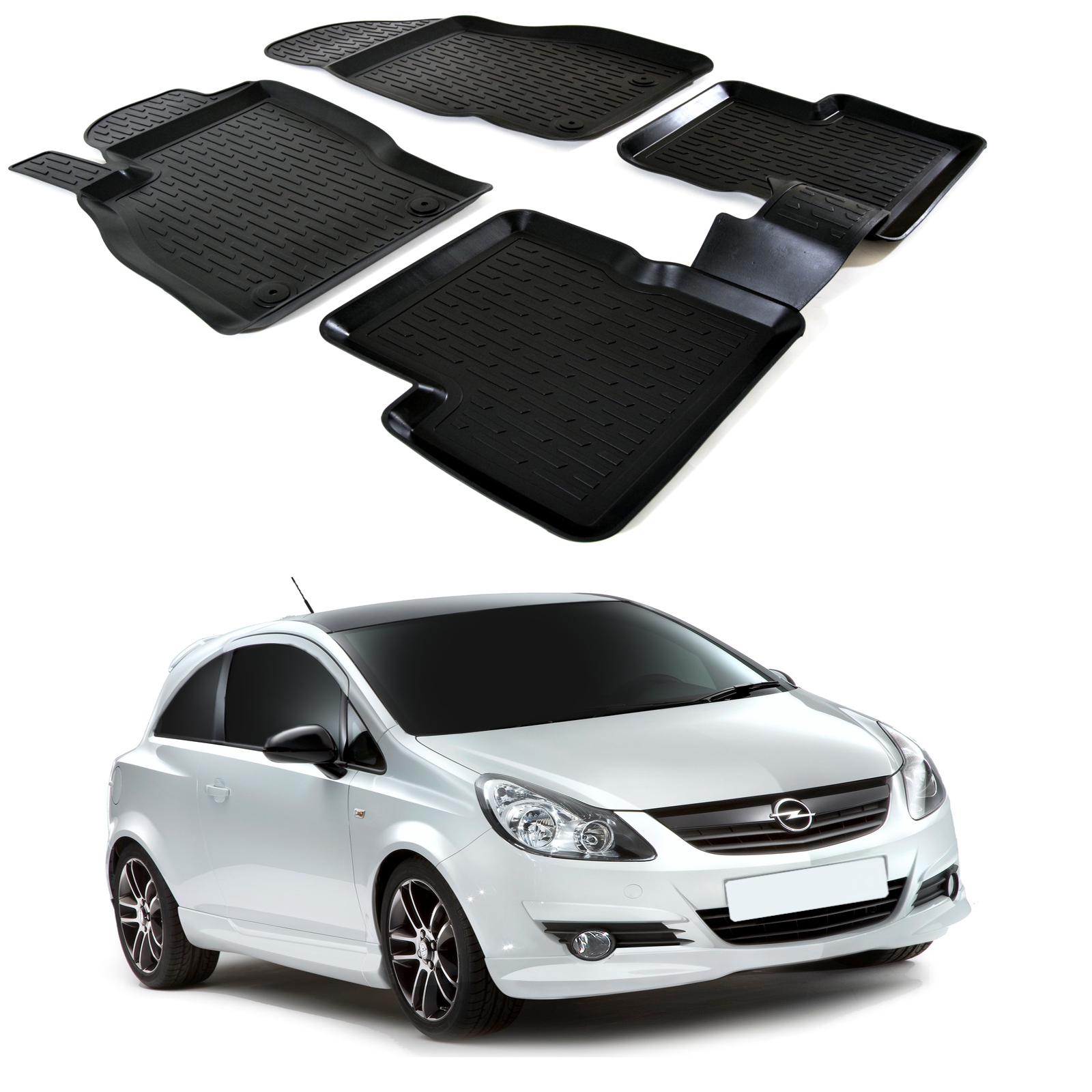 Gumené rohože Opel Corsa D/E 2006 a novšie