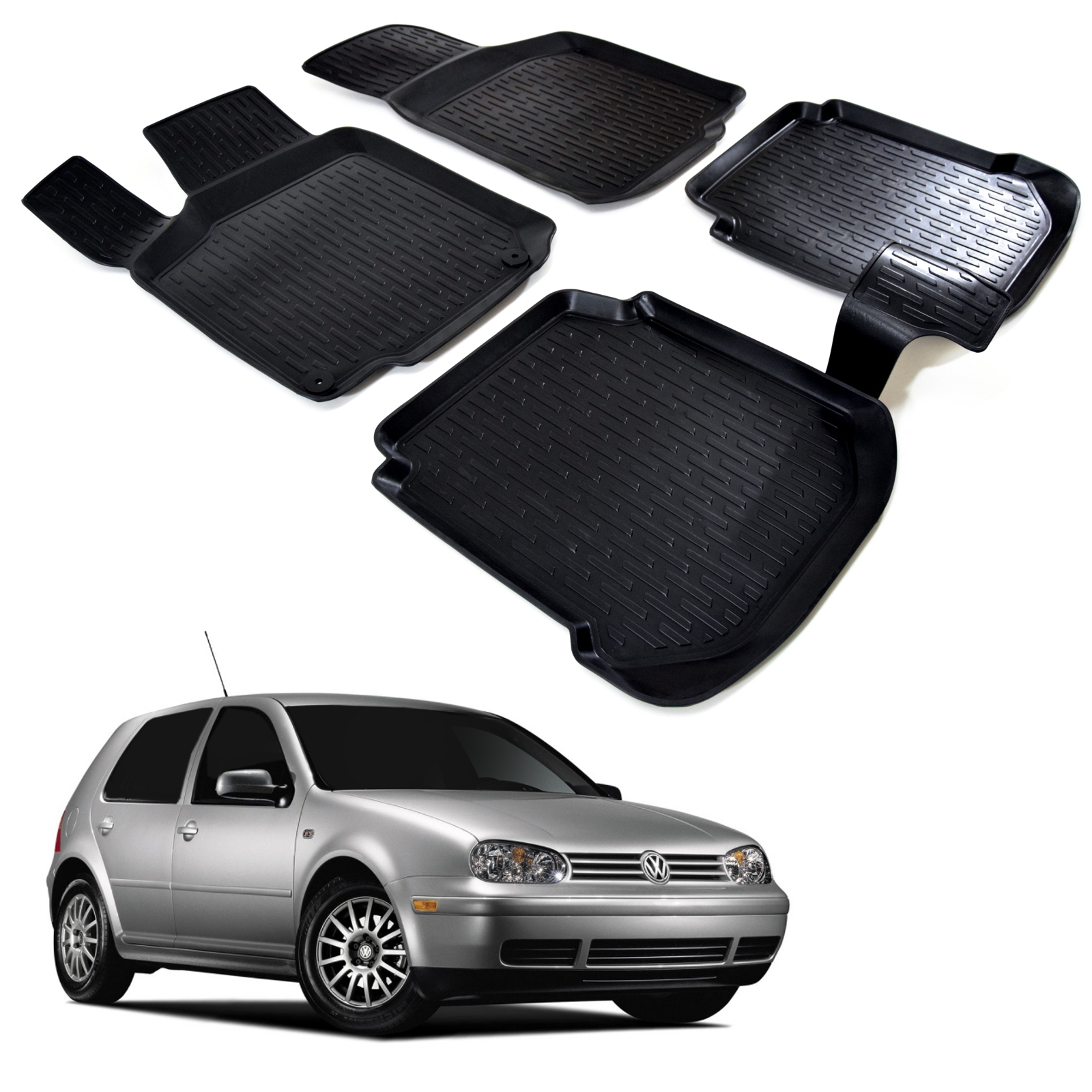 Gumové rohože 3DS SCOUTT Seat Leon 1998-2003