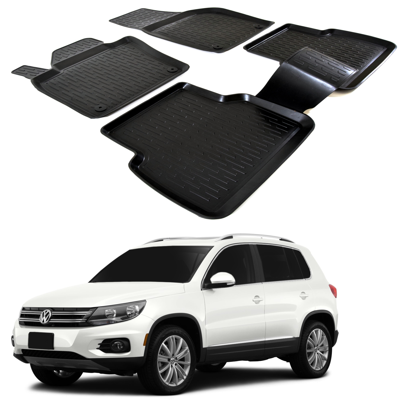 Gumené rohože Volkswagen Tiguan 2008-2016