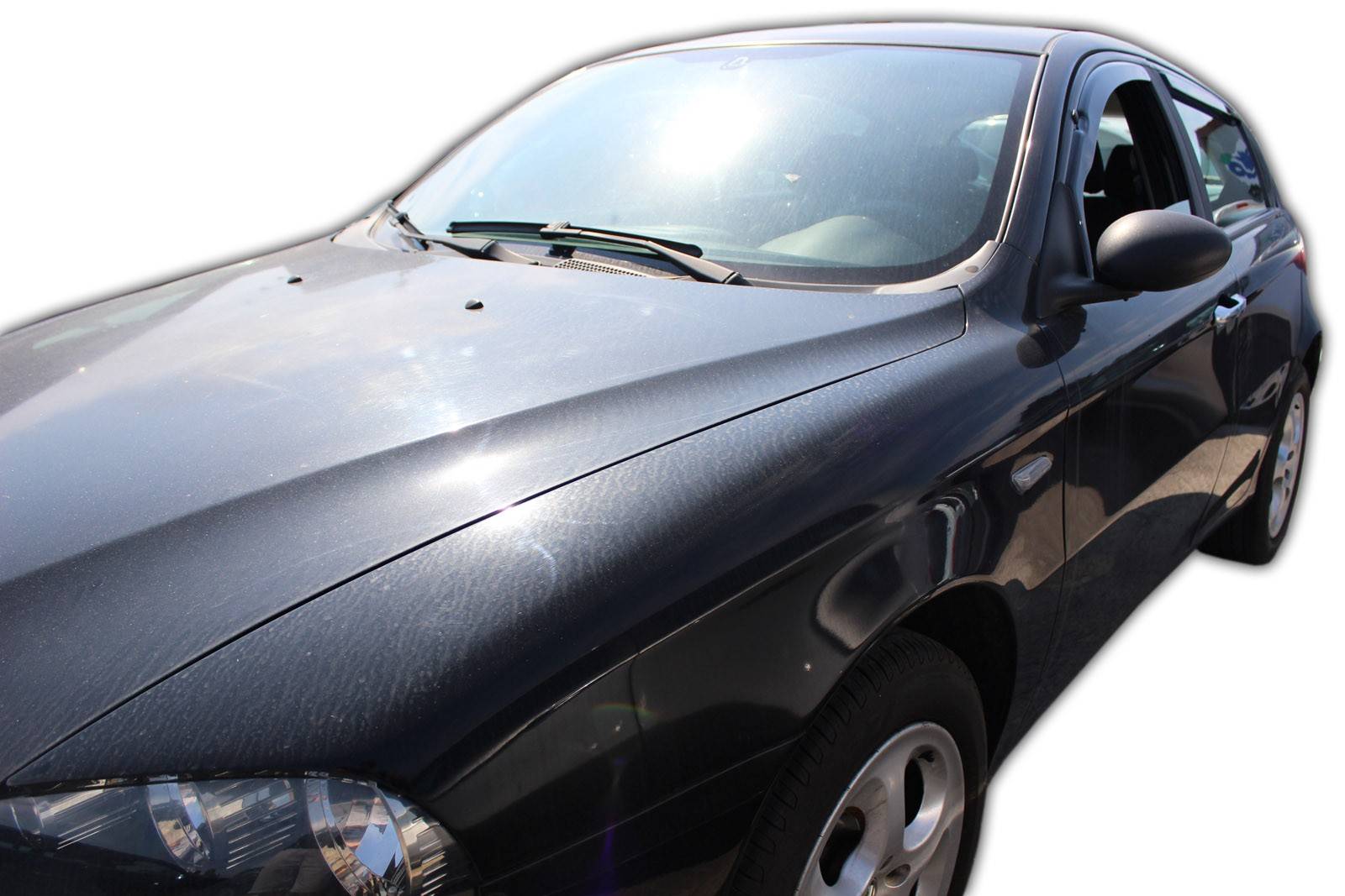 Okenné deflektory Alfa Romeo 147 5D 2001-2010 4 ks predné+zadné