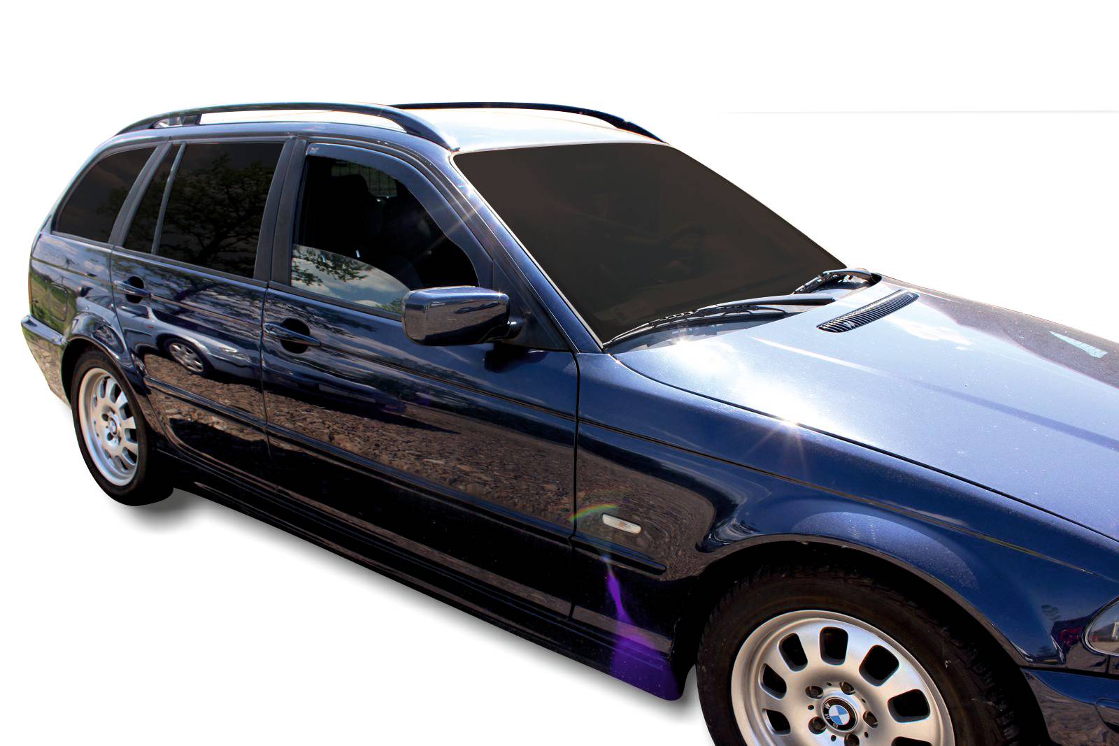 Okenné deflektory BMW 3 5D KOMBI 1998-2006 2 ks predné