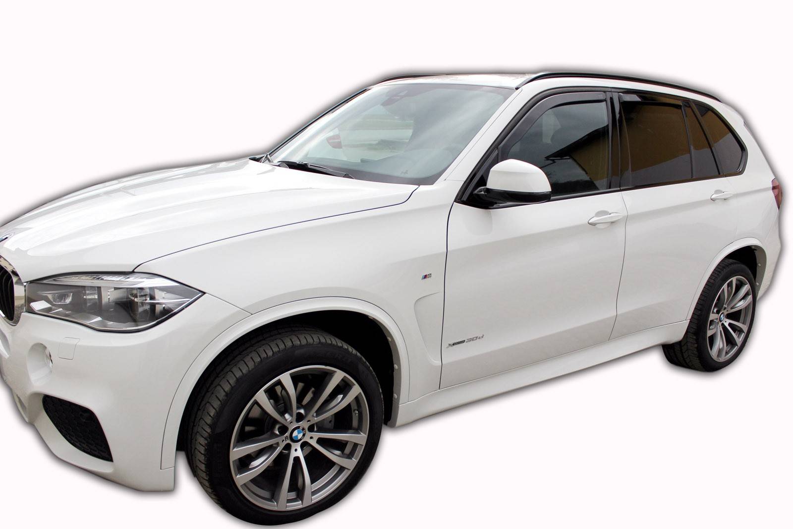 Okenné deflektory BMW X5 5D 2013-up 4 ks predné+zadné