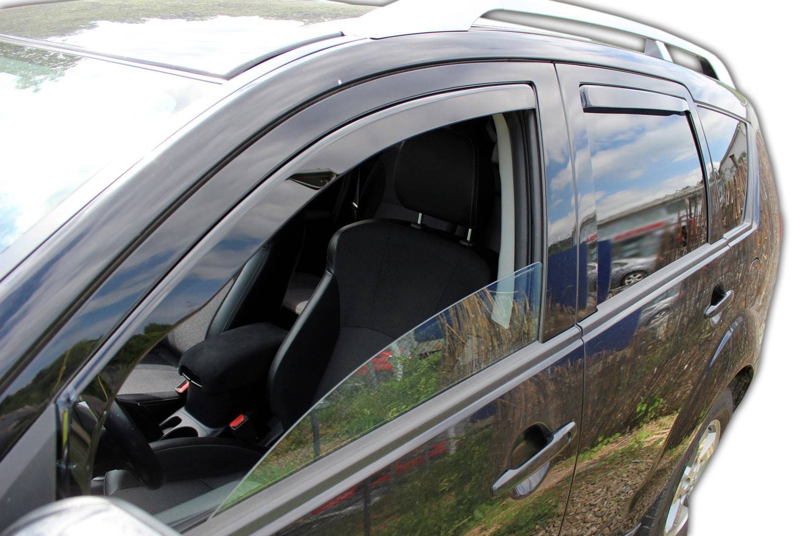 Okenski deflektorji za Peugeot 4007 5D 2007-2012 4 kosa
