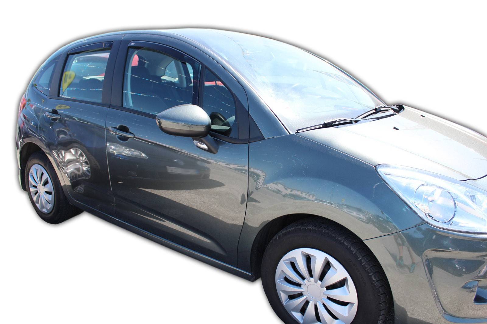 Okenné deflektory Citroen C3 5D 2010-2016 4 ks predné+zadné