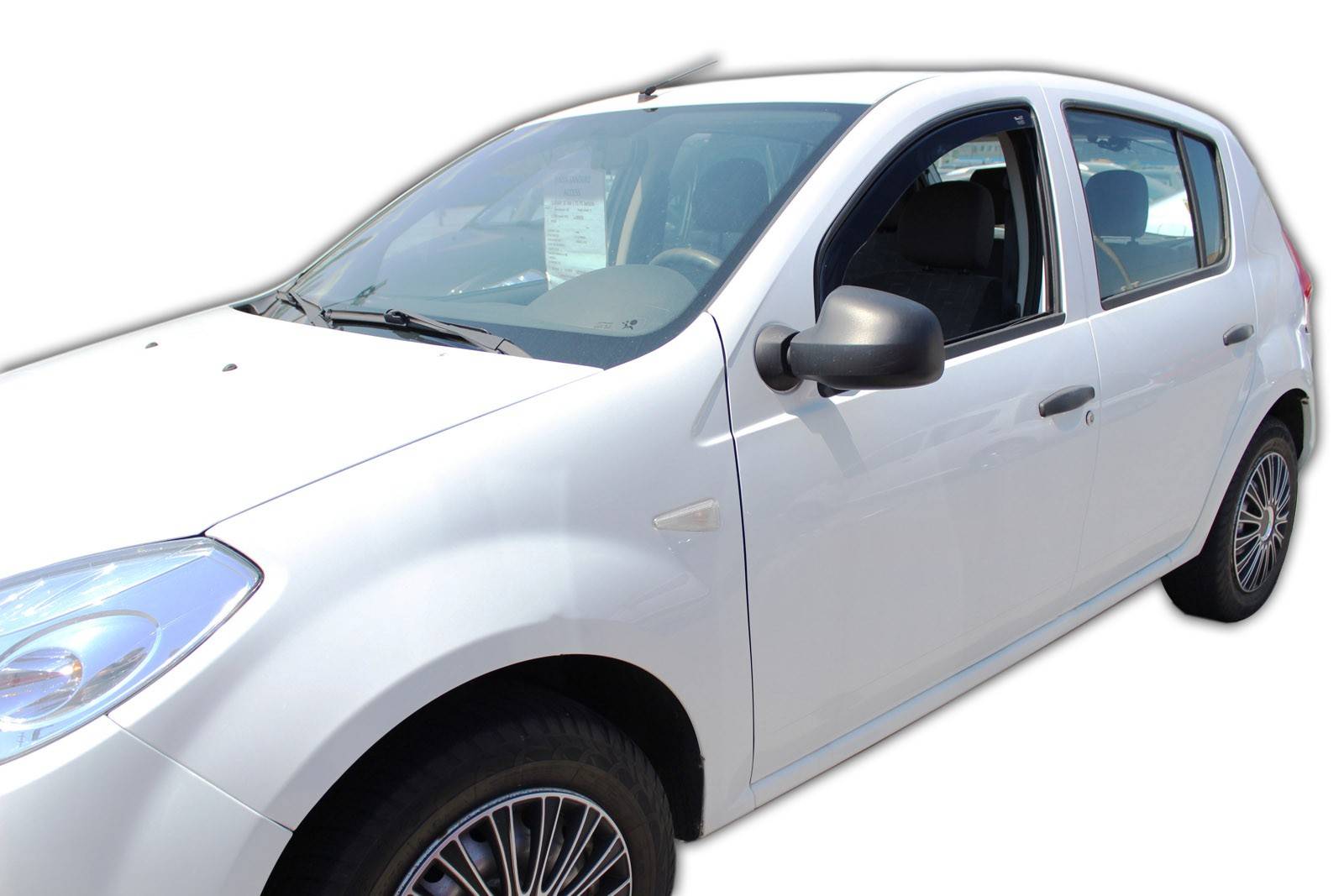 Okenné deflektory Dacia Sandero 4D 2008-2012 2 ks predné