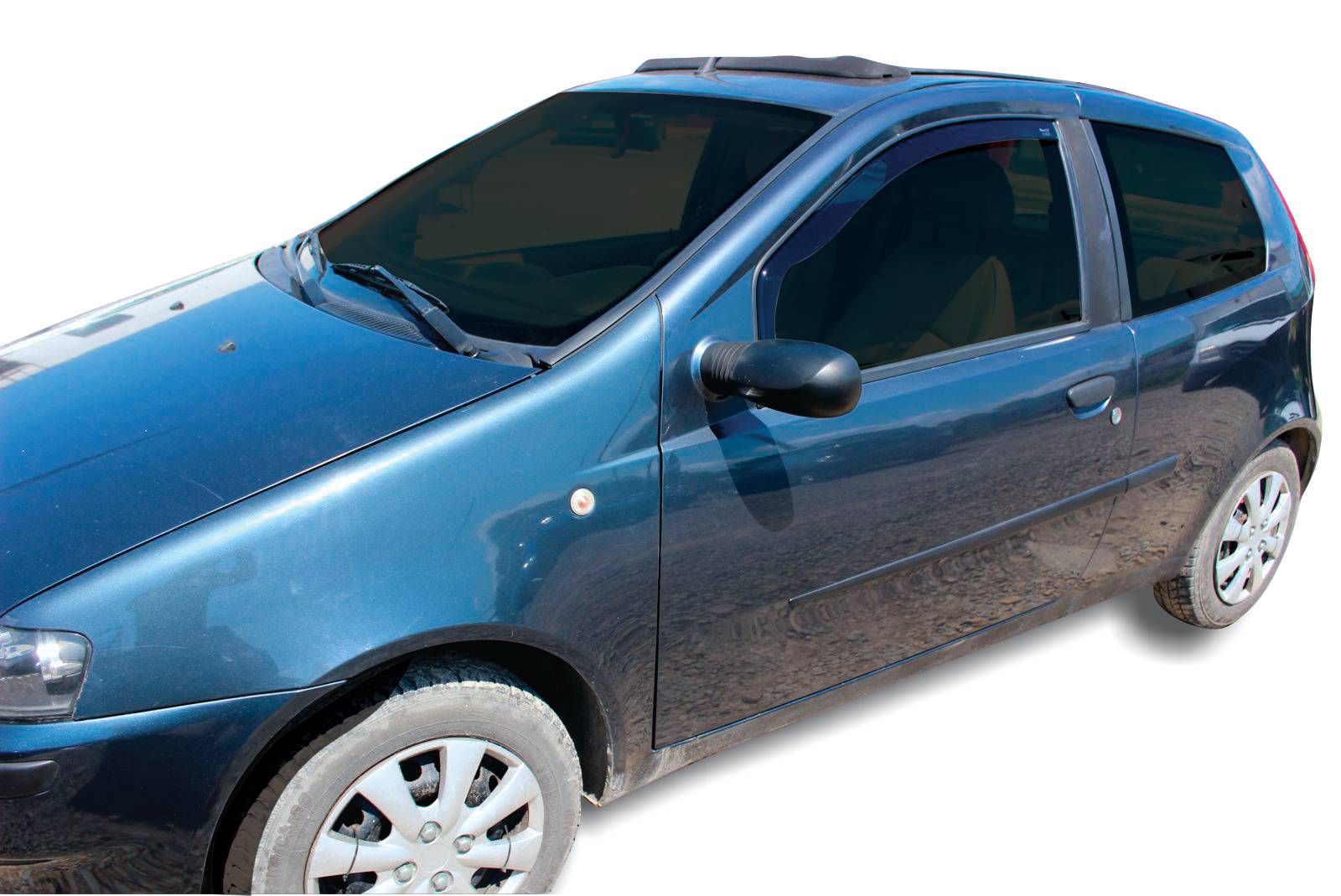 Okenné deflektory Fiat Punto 3D 1999-2005 2 ks predné