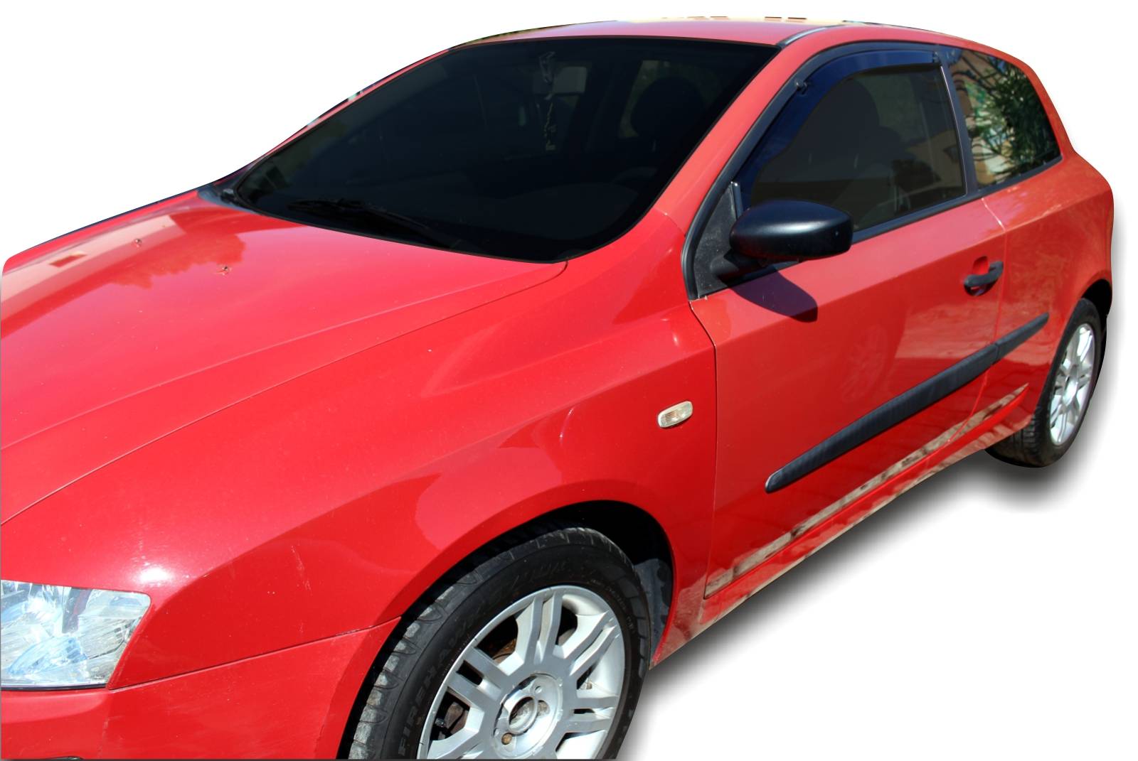 Okenné deflektory Fiat Stilo 3D 2001-2007 2 ks predné