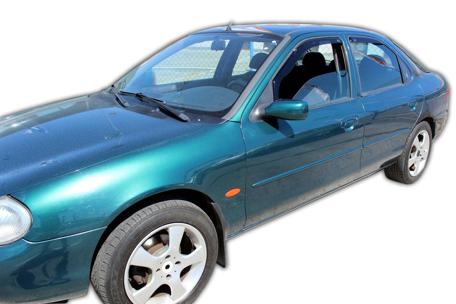Okenné deflektory Ford Mondeo 4D SEDAN 1996-2000 4 ks predné+zadné