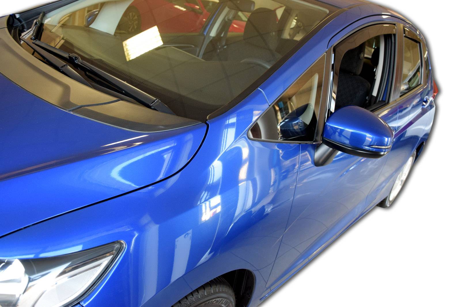 Okenné deflektory Honda Jazz 5D 2015-up 4 ks predné+zadné