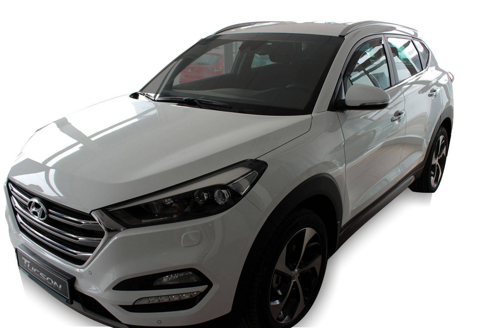 Okenné deflektory Hyundai Tucson 5D 2015-up 4 ks predné+zadné