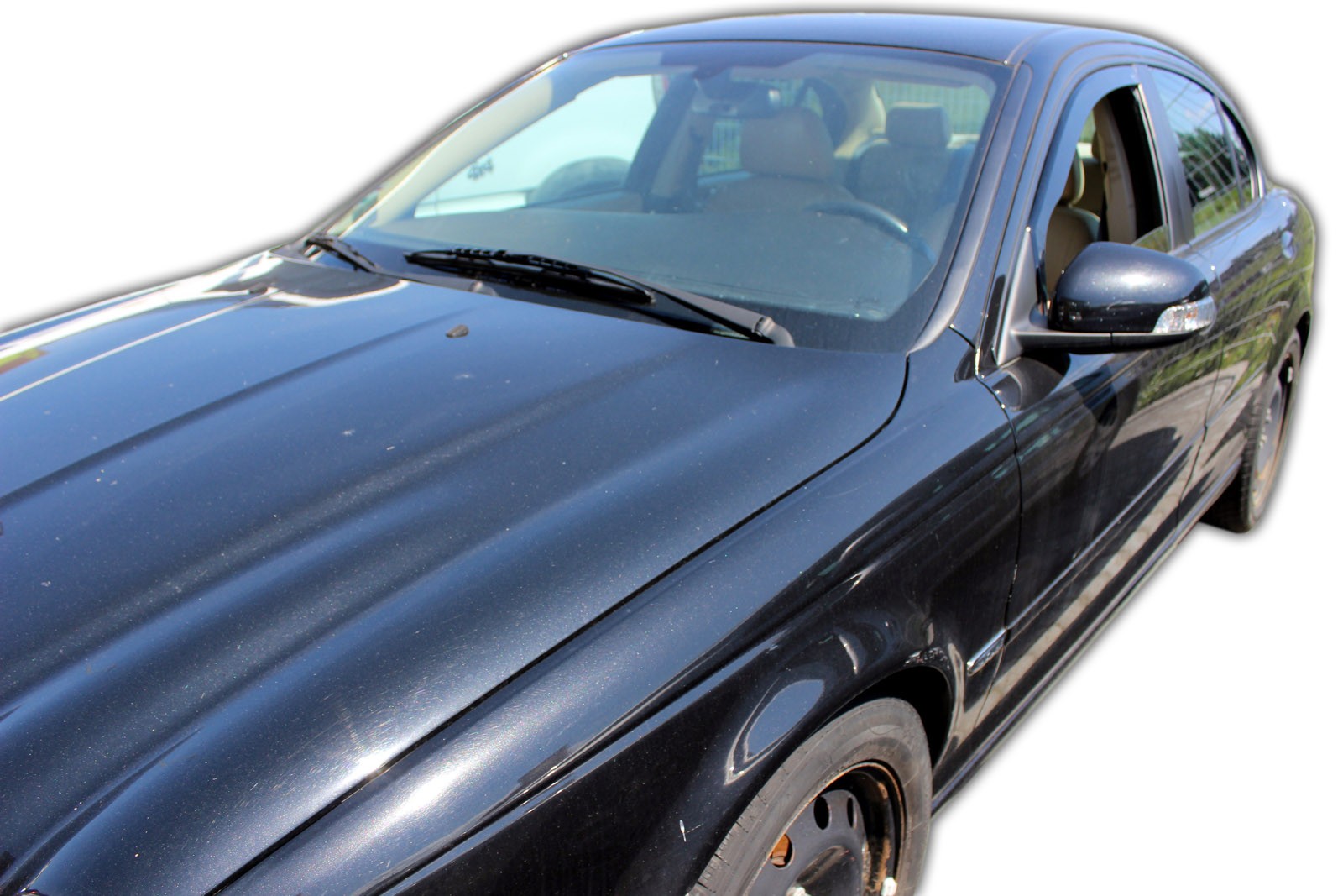 Okenné deflektory Jaguar X-Type 4D 2001-2009 2 ks predné