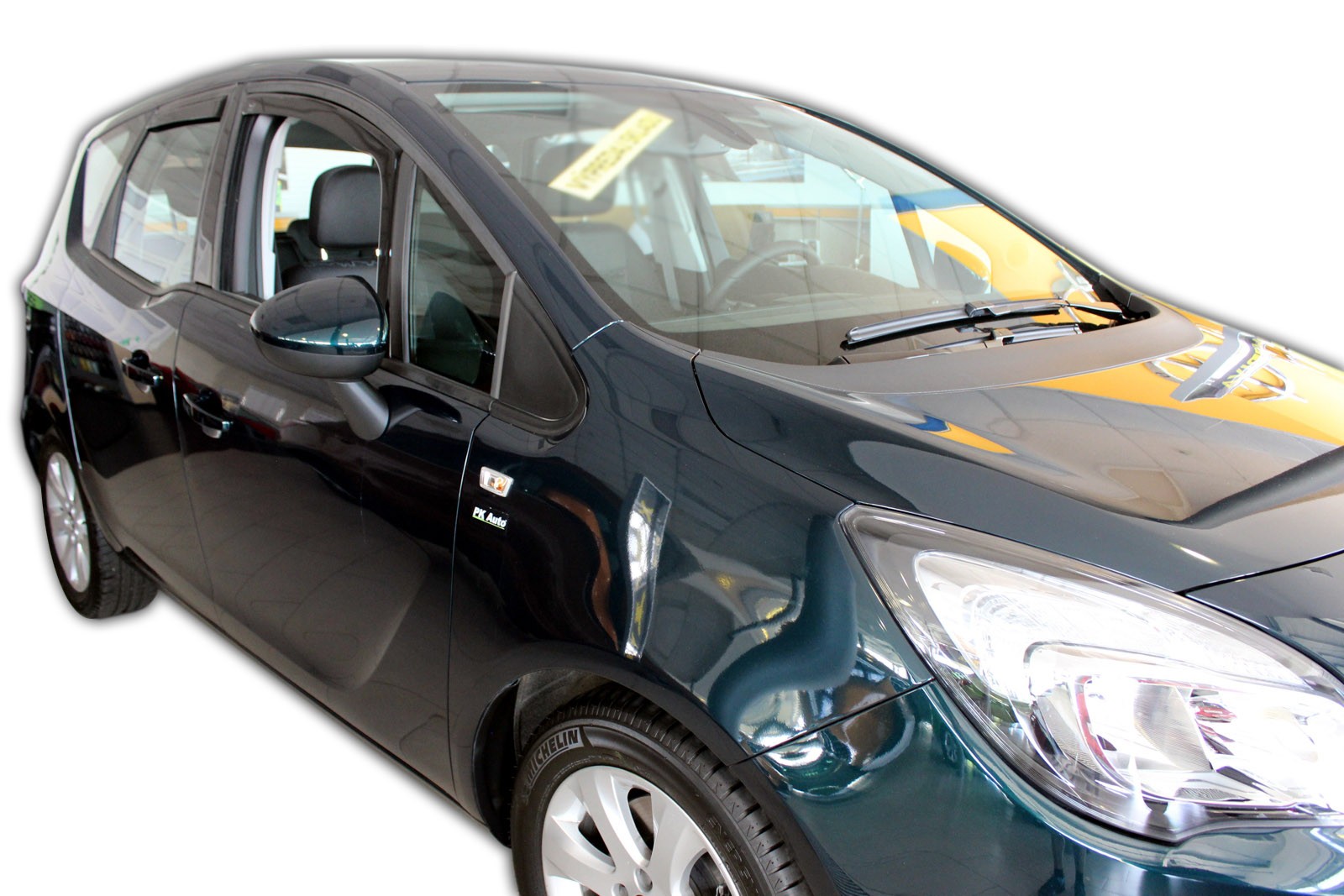 Okenné deflektory Opel Meriva 5D 2010-up 4 ks predné+zadné