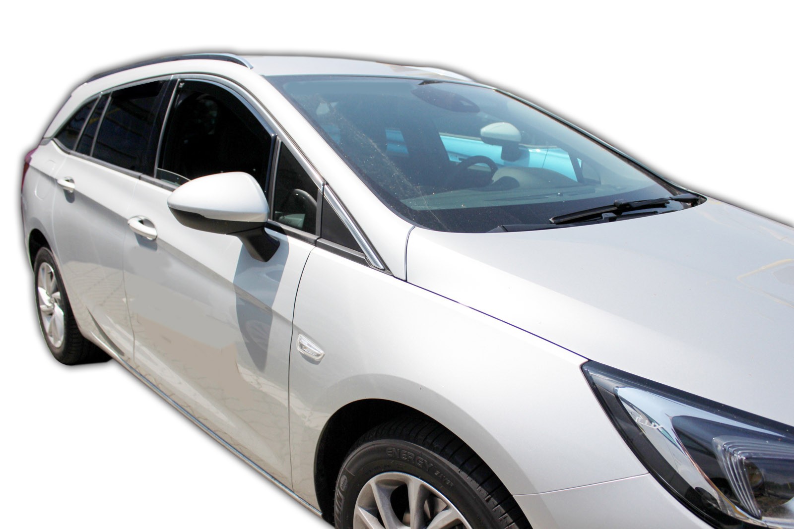 Okenné deflektory Opel Astra 5D HTB 2015-up 2 ks predné