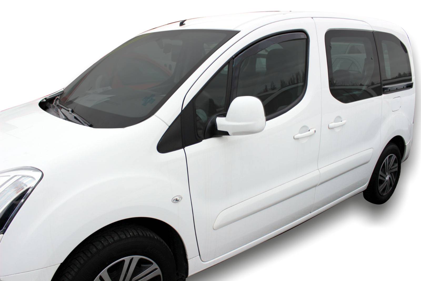 Okenné deflektory Citroen Berlingo 2008-up 2 ks predné