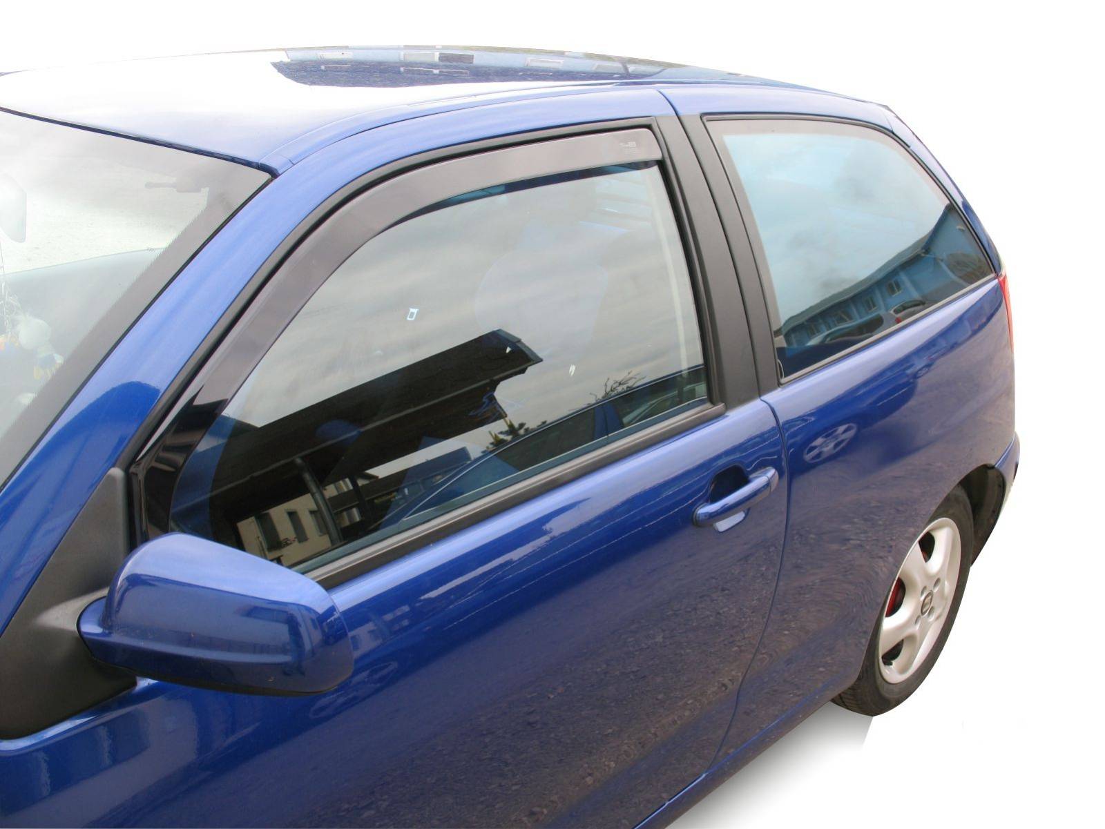 Okenné deflektory Seat Ibiza 3D 2002-2007 2 ks predné