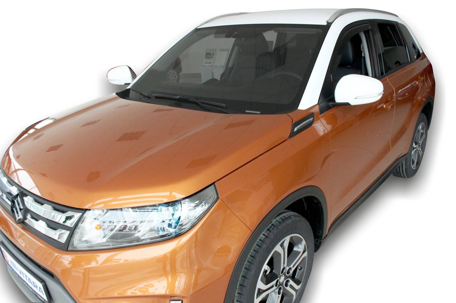 Okenné deflektory Suzuki Vitara 5D 2014-up 4 ks predné+zadné