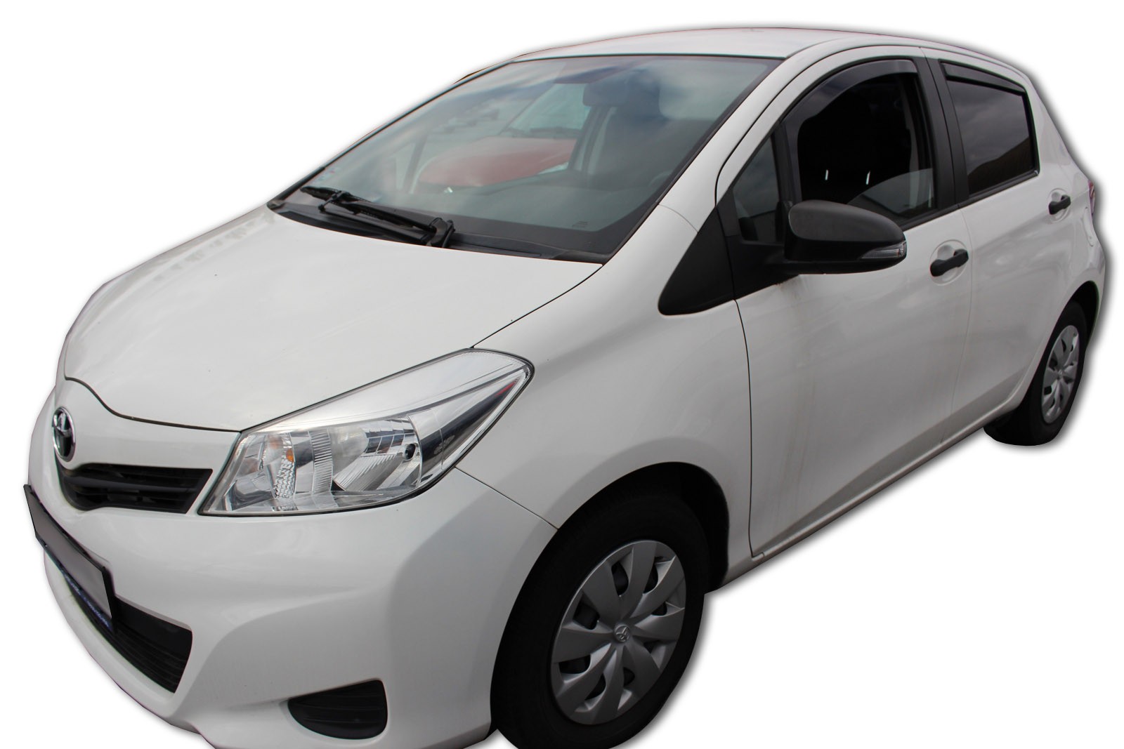 Okenné deflektory Toyota Yaris 5D 2011-2014 4 ks predné+zadné