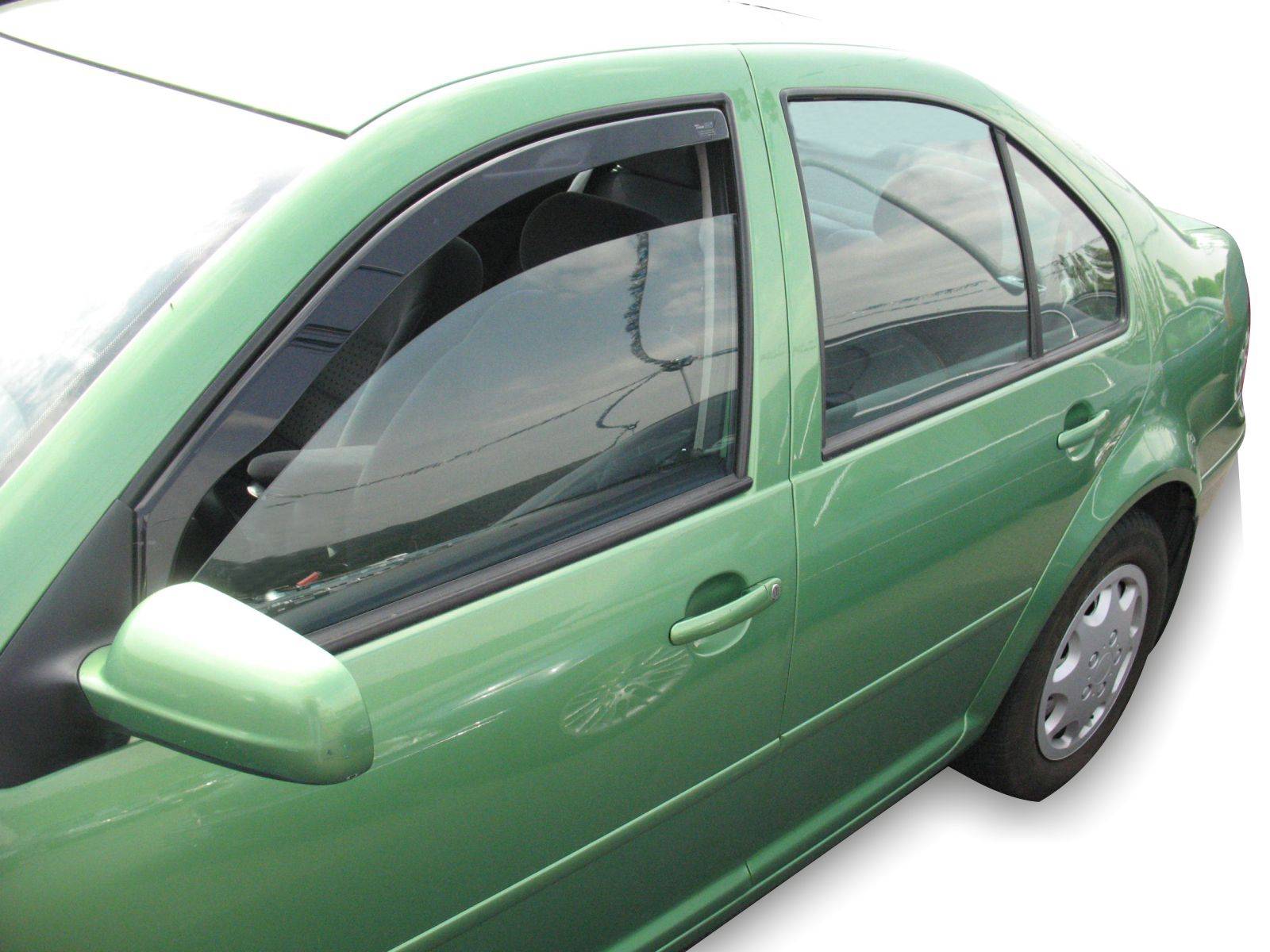 Okenné deflektory Volkswagen Bora 4D SEDAN 1998-2005 4 ks predné+zadné