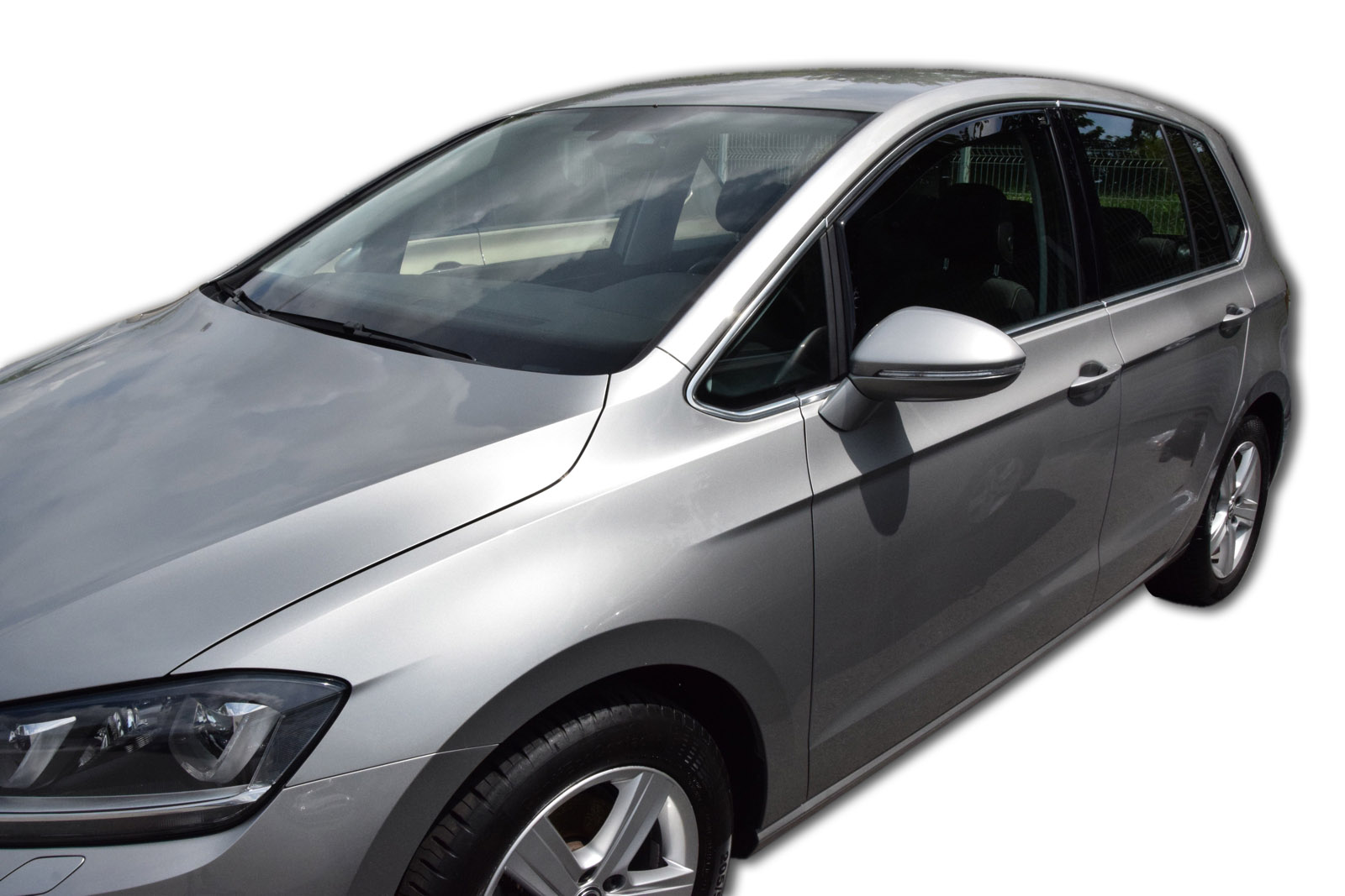 Okenné deflektory Volkswagen Golf Sportvan 2014-up 2 ks predné