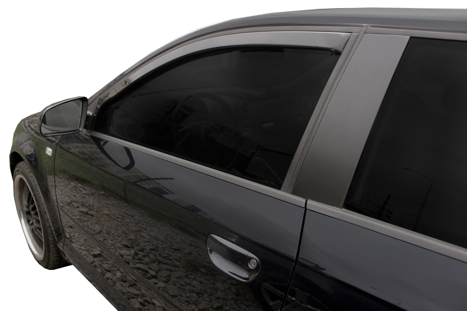 GP Okenski deflektorji za Audi A3 3 vrata 2003-2012 2 kosa