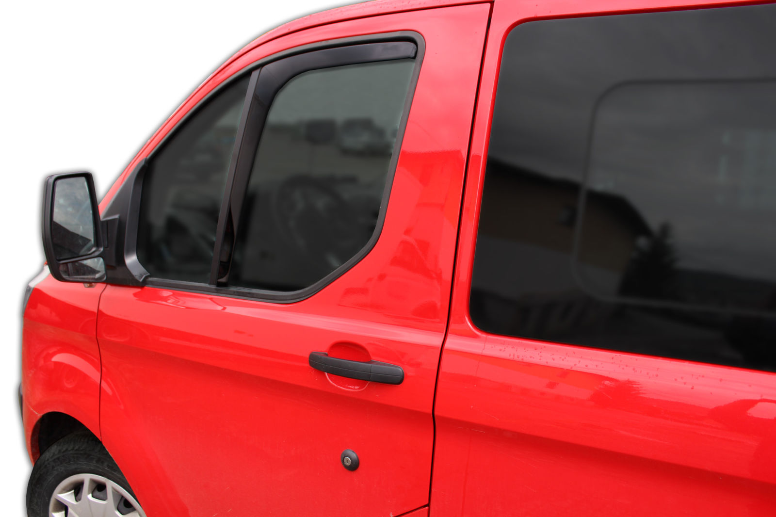 GP Okenski deflektorji za Ford Transit CUSTOM 2/4 vrata 2012-2023 2 kosa
