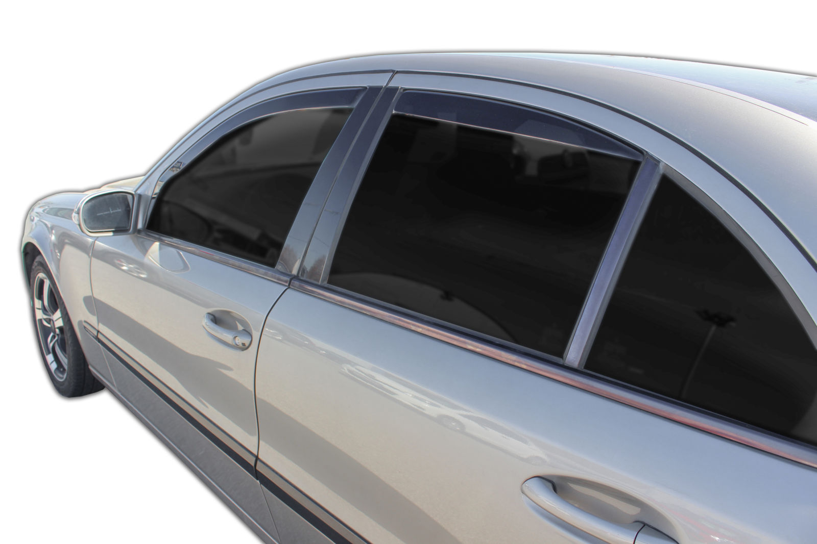 GP Okenski deflektorji za Mercedes E-class W211 2002-2008 4 kosa