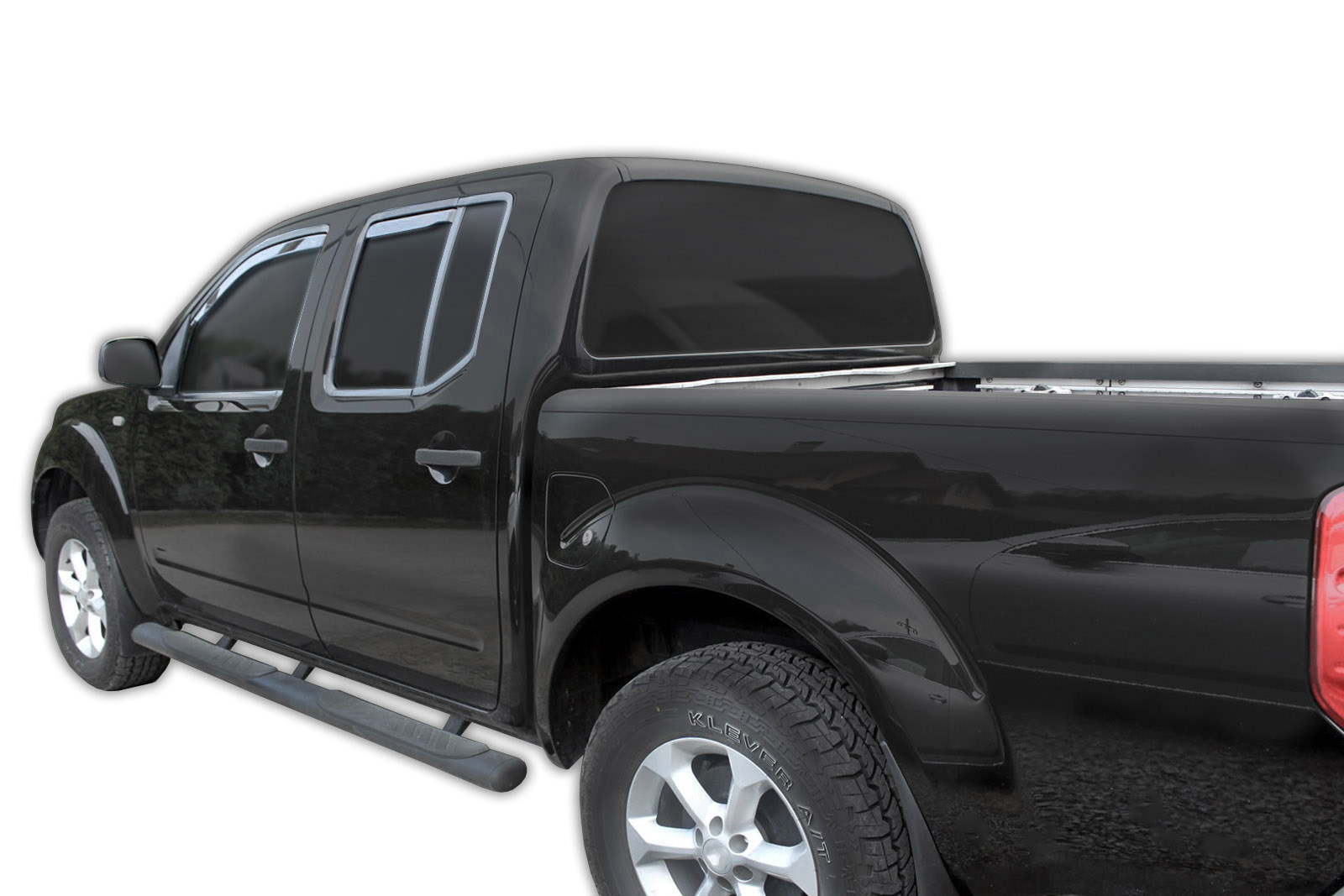 GP Okenski deflektorji za Nissan Navara D40 4 vrata pick up 2005-2015 4 kosa