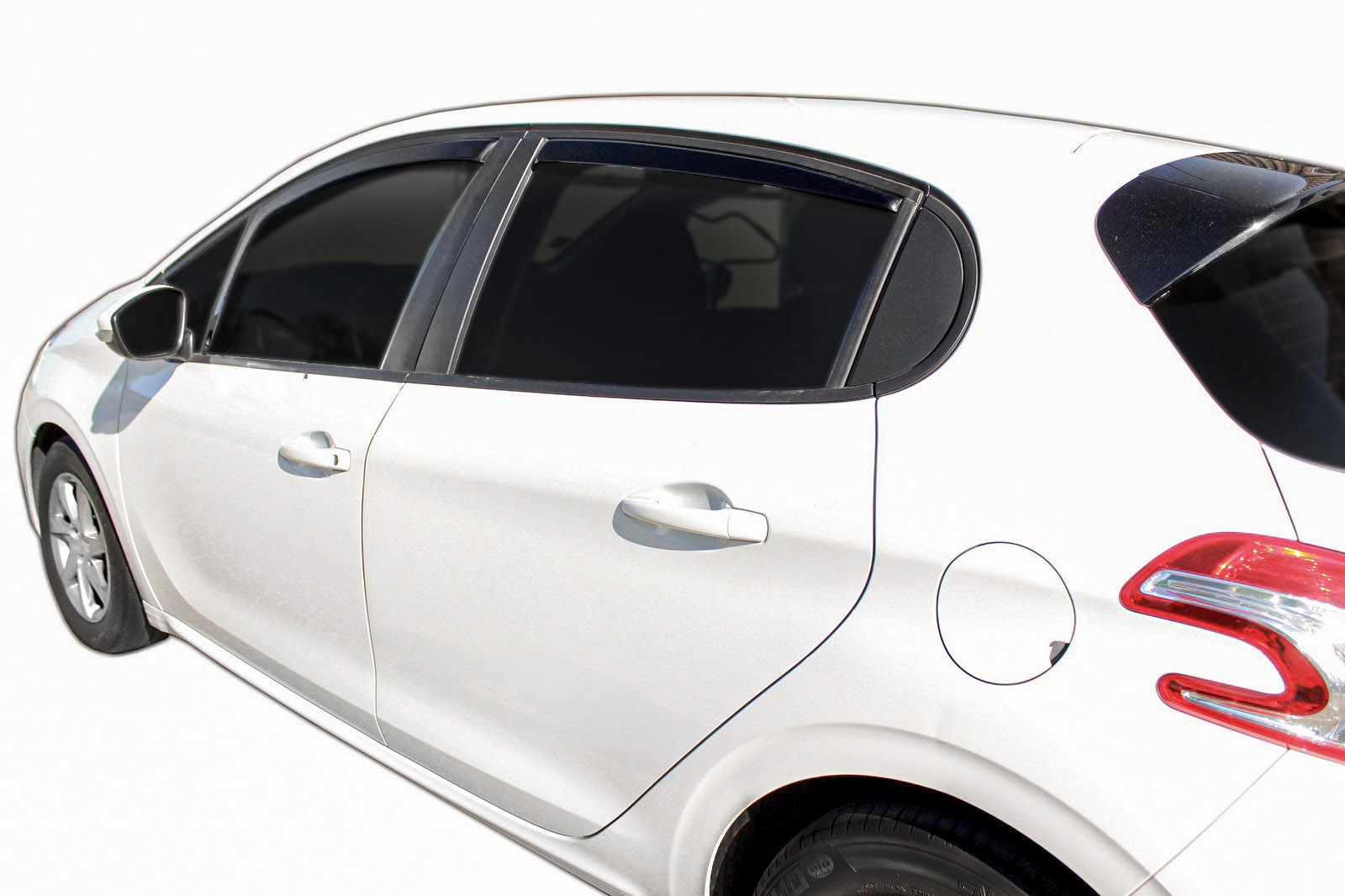 GP Okenski deflektorji za Peugeot 208 5 vrata 2012-2019 4 kosa