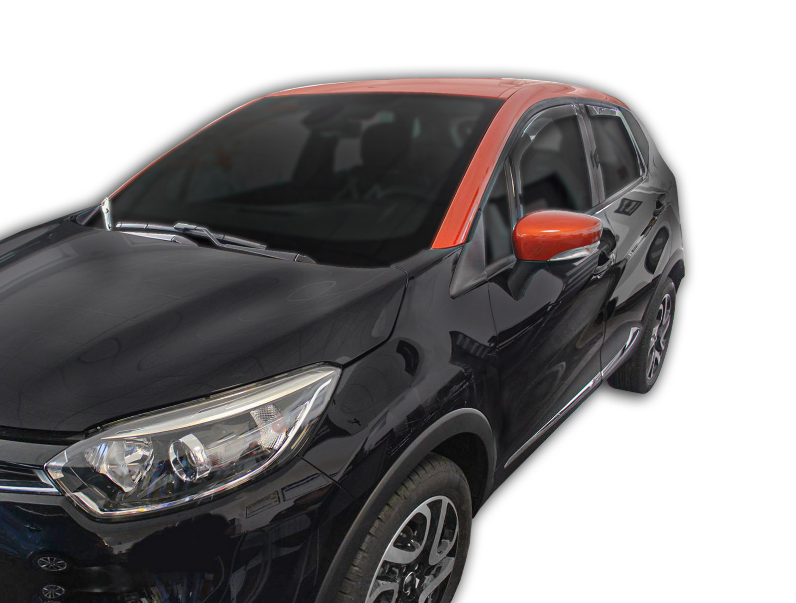 GP Okenski deflektorji za Renault Captur 2013-2019 4 kosa