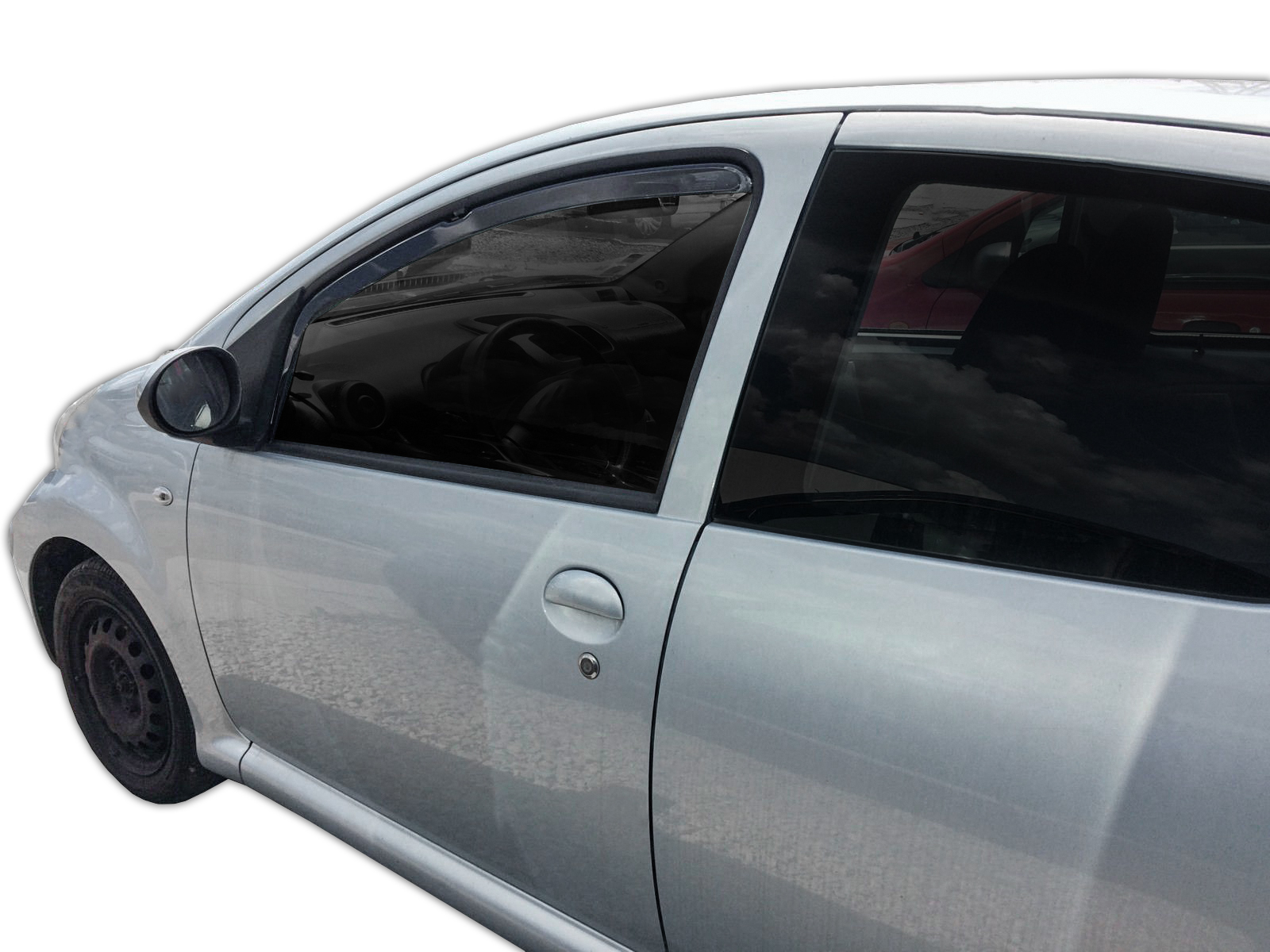 GP Okenski deflektorji za Toyota Aygo 5 vrata 2005-2014 2 kosa