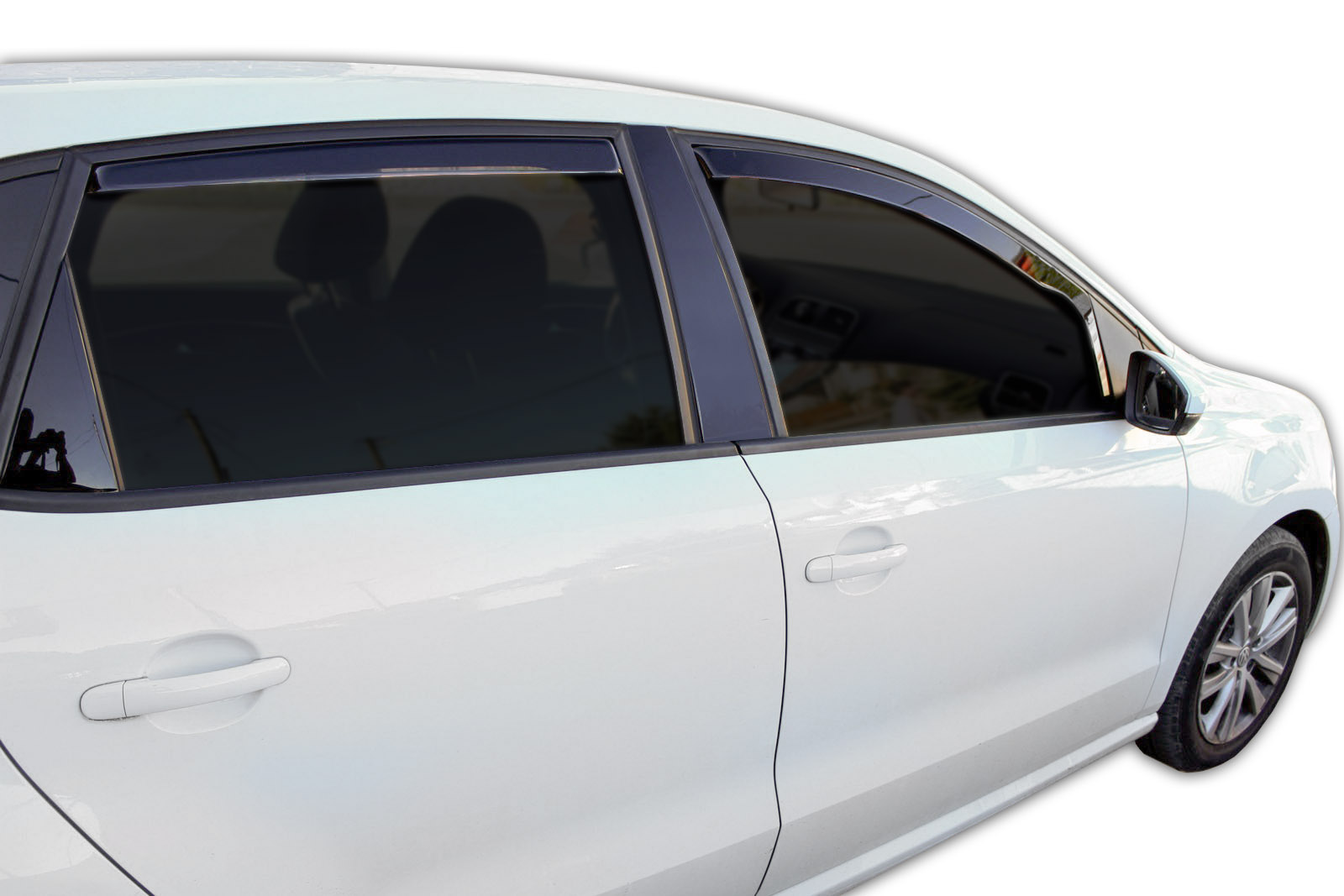 GP Okenski deflektorji za Volkswagen Polo 5 vrata 2009-2016 4 kosa