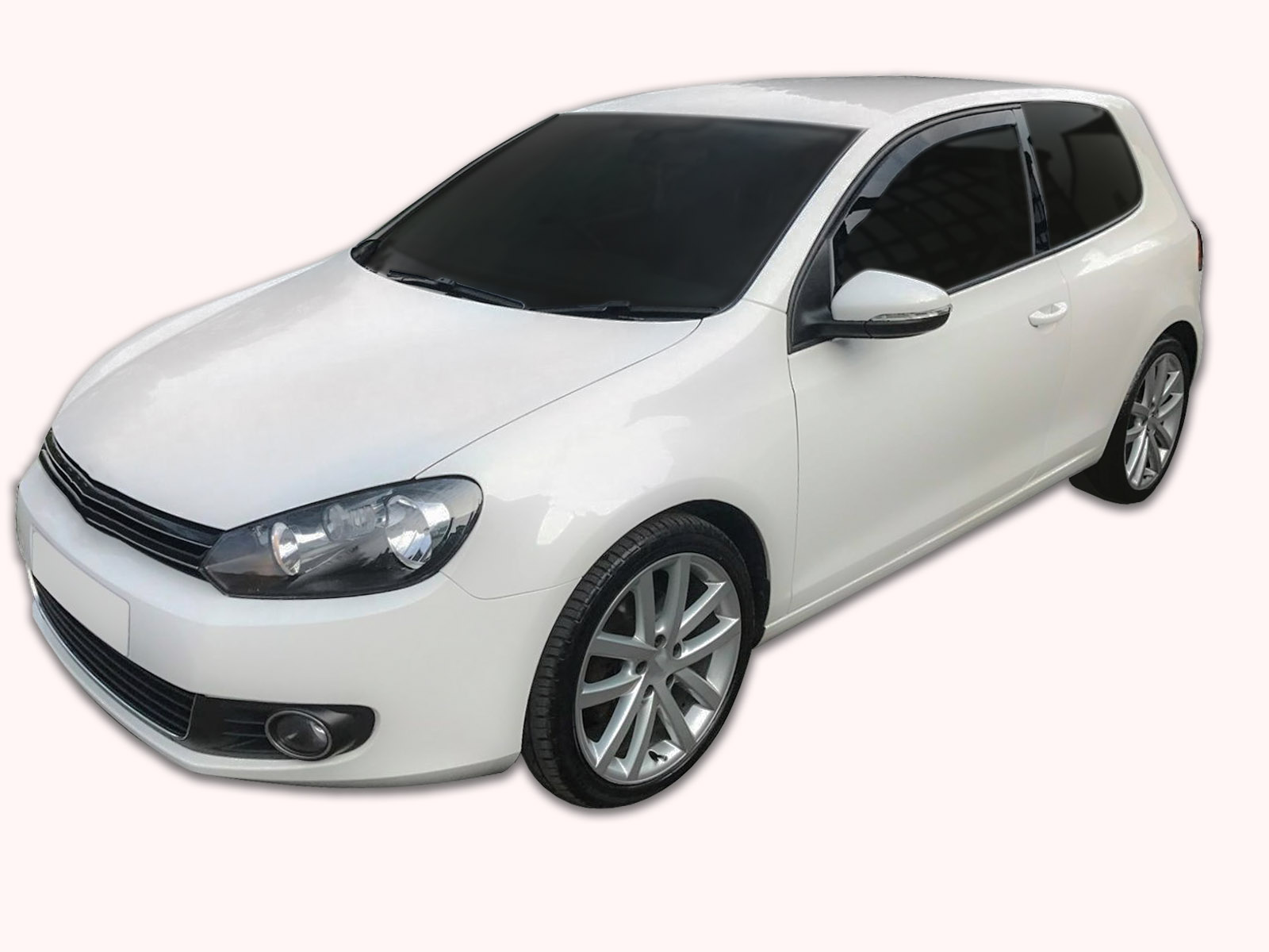 GP Okenski deflektorji za Volkswagen Golf V VI 3 vrata 2003-2012 2 kosa
