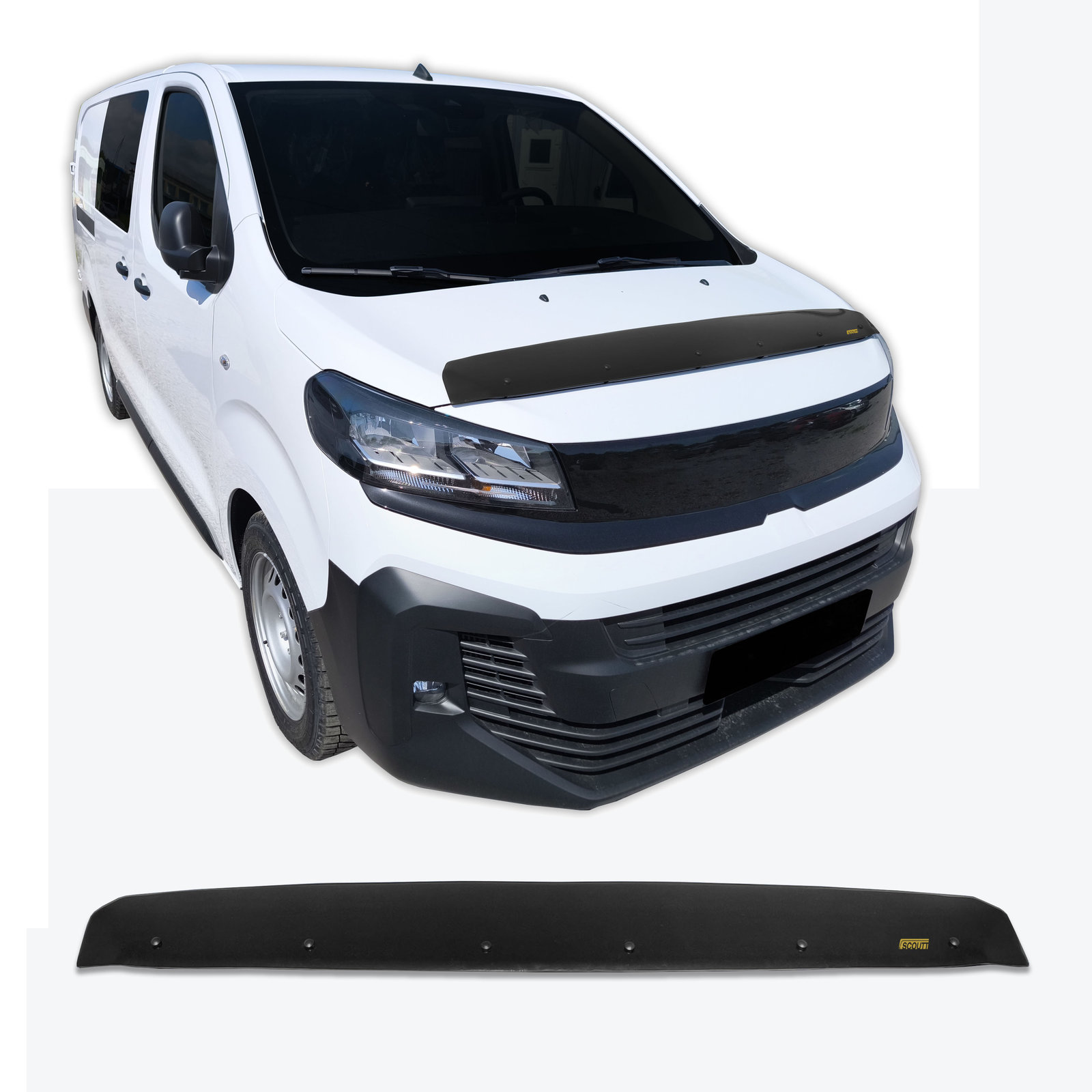 Deflektor sprednjega pokrova motorja za Opel Vivaro C 2019-Nad