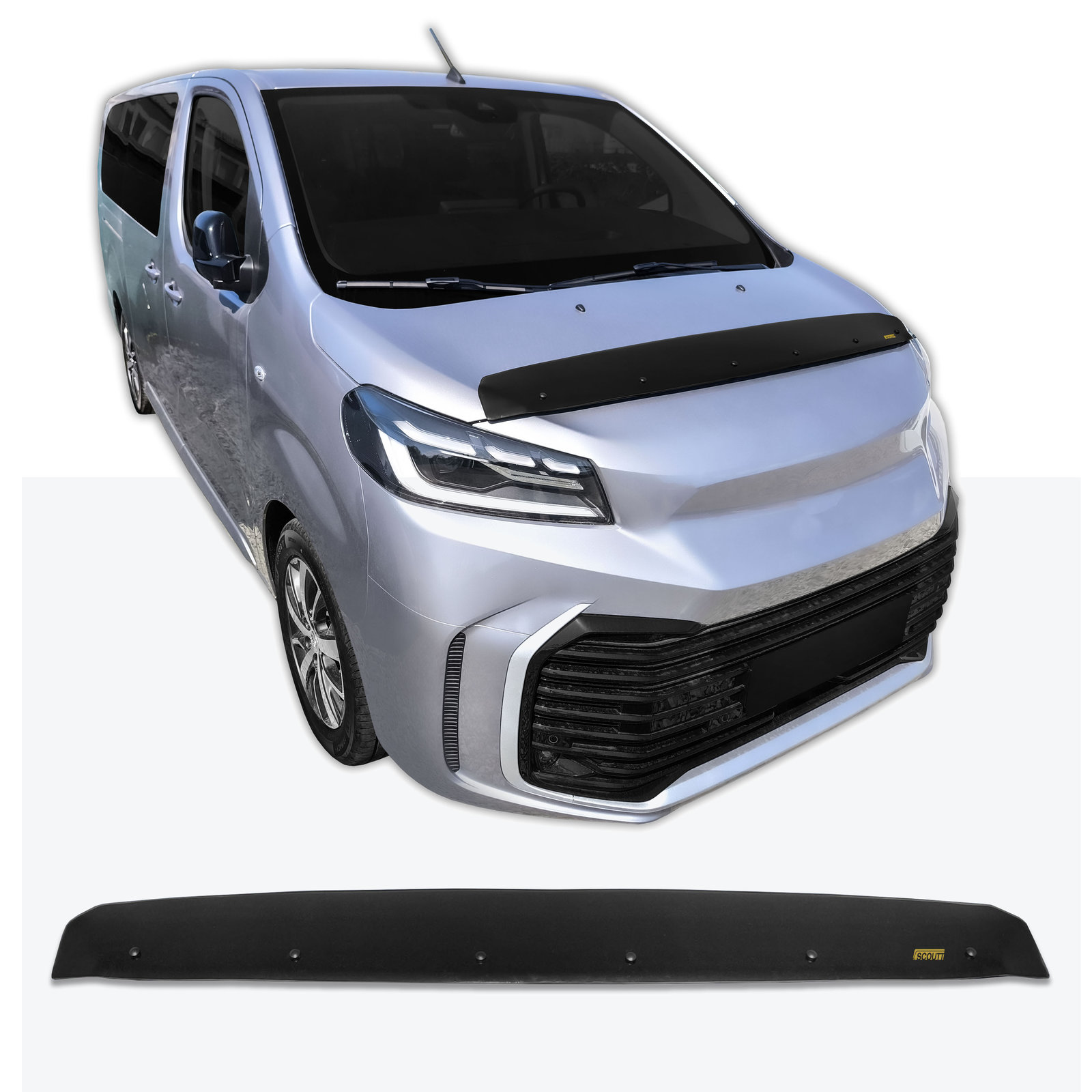Deflektor sprednjega pokrova motorja za Toyota Pro Ace 2016-Nad