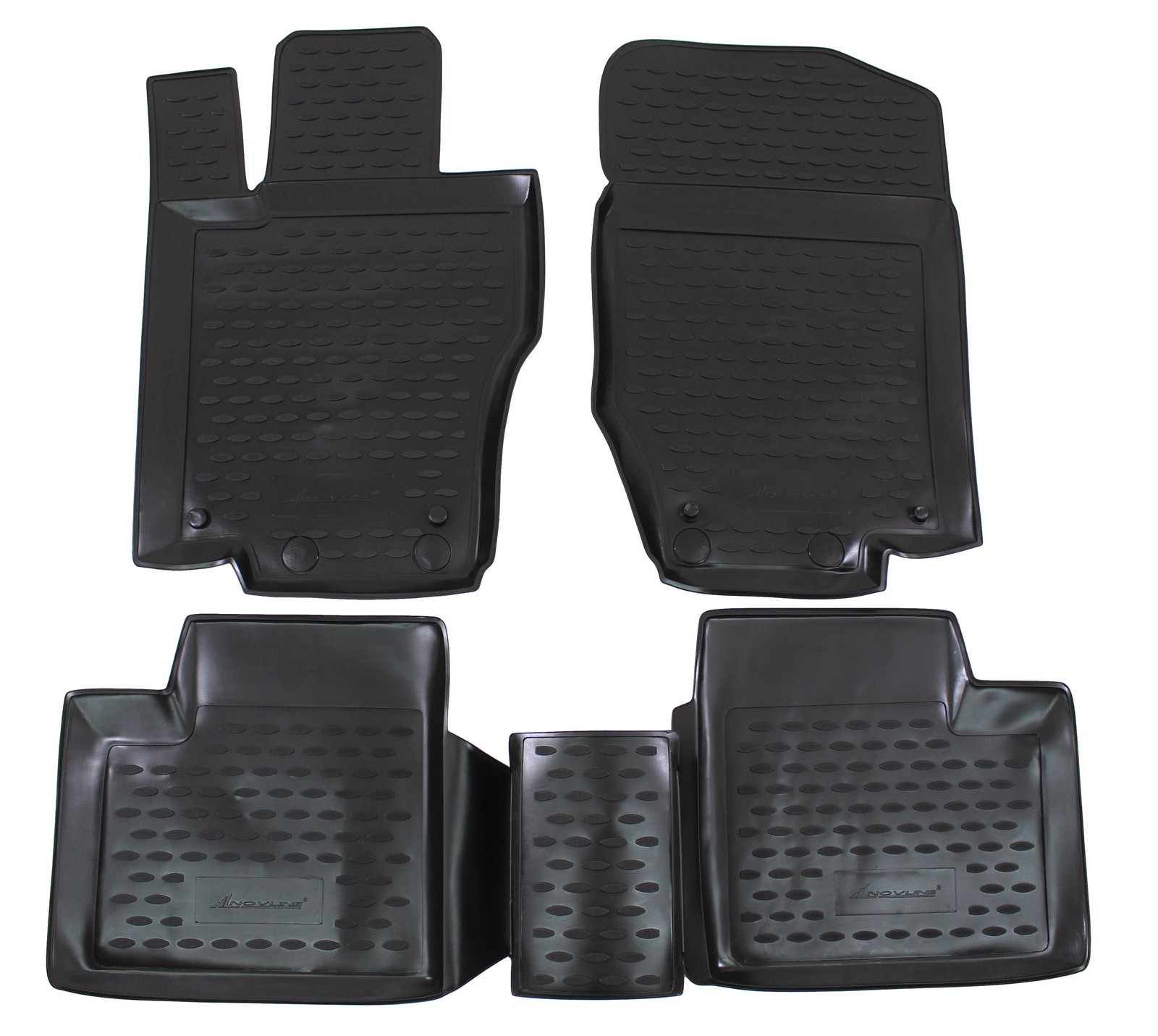 Gumené rohože Mercedes M W164 2005-2011 4 ks