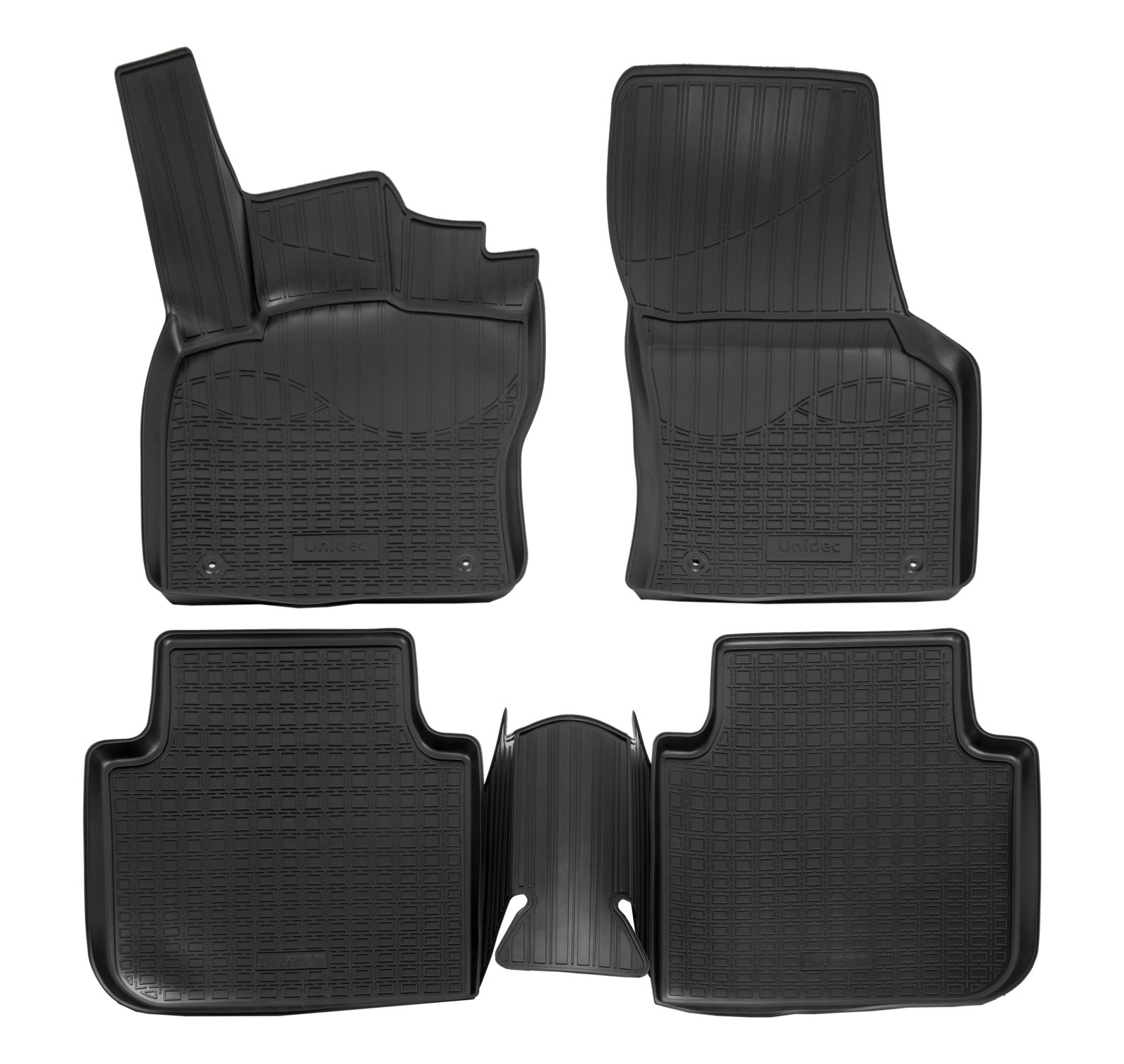 Gumijaste preproge NORM z dvignjenim robom za VW Tiguan 2016-2024 Allspace