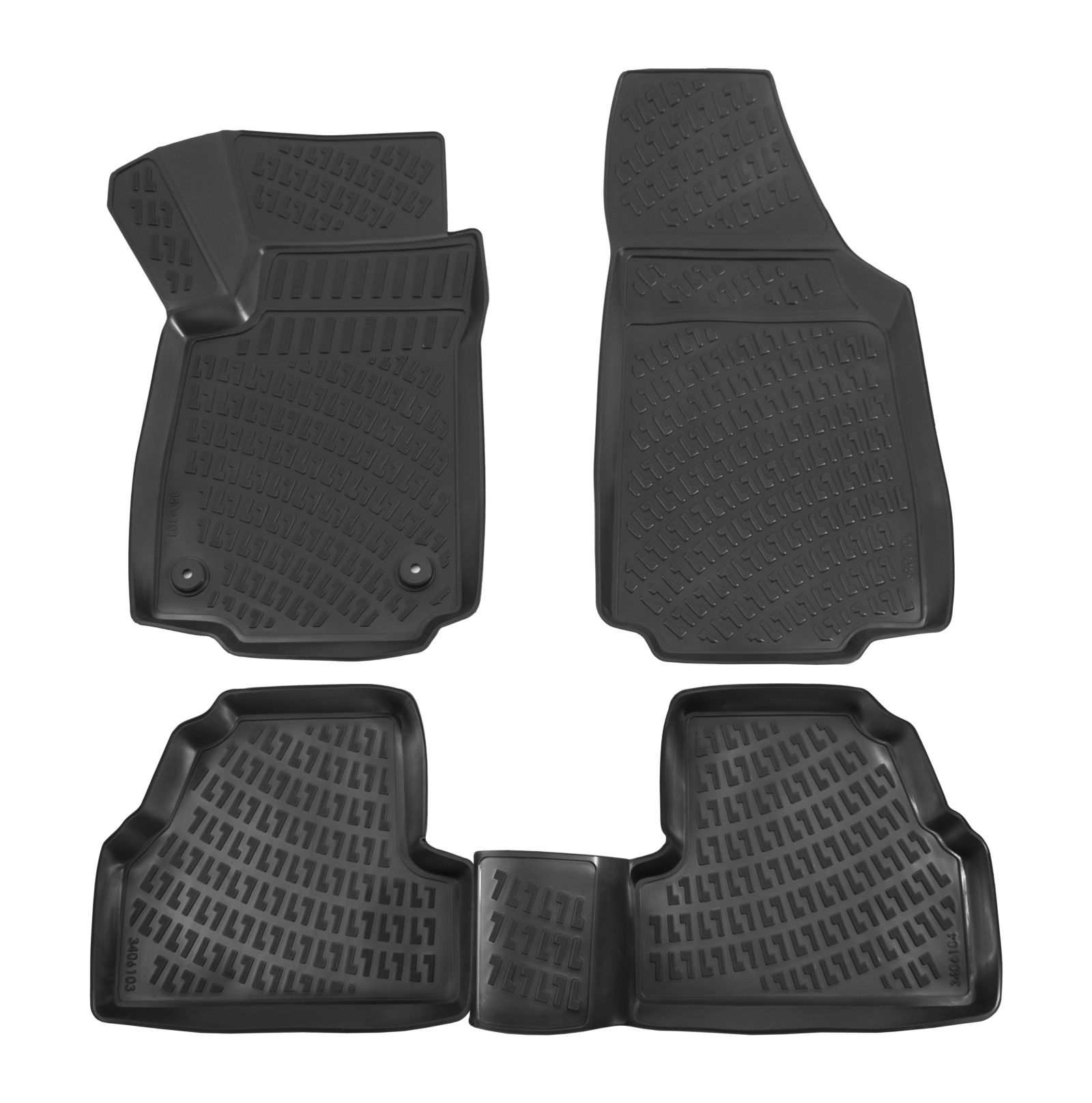 Gumené rohože Chevrolet Trax 2012-2020 4 ks