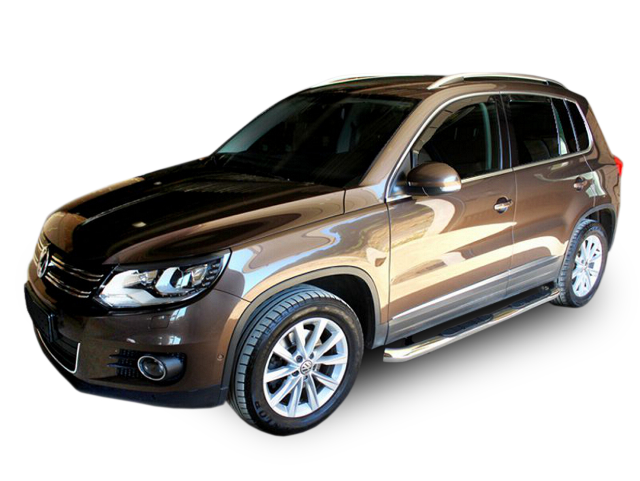 Bočné nerezové rámy Volkswagen Tiguan 2007-2015