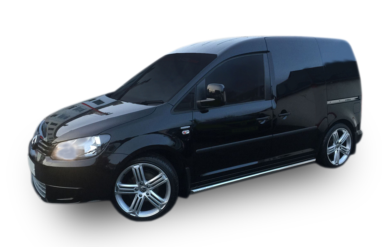 Bočné nerezové rámy Volkswagen Caddy 2003-2015