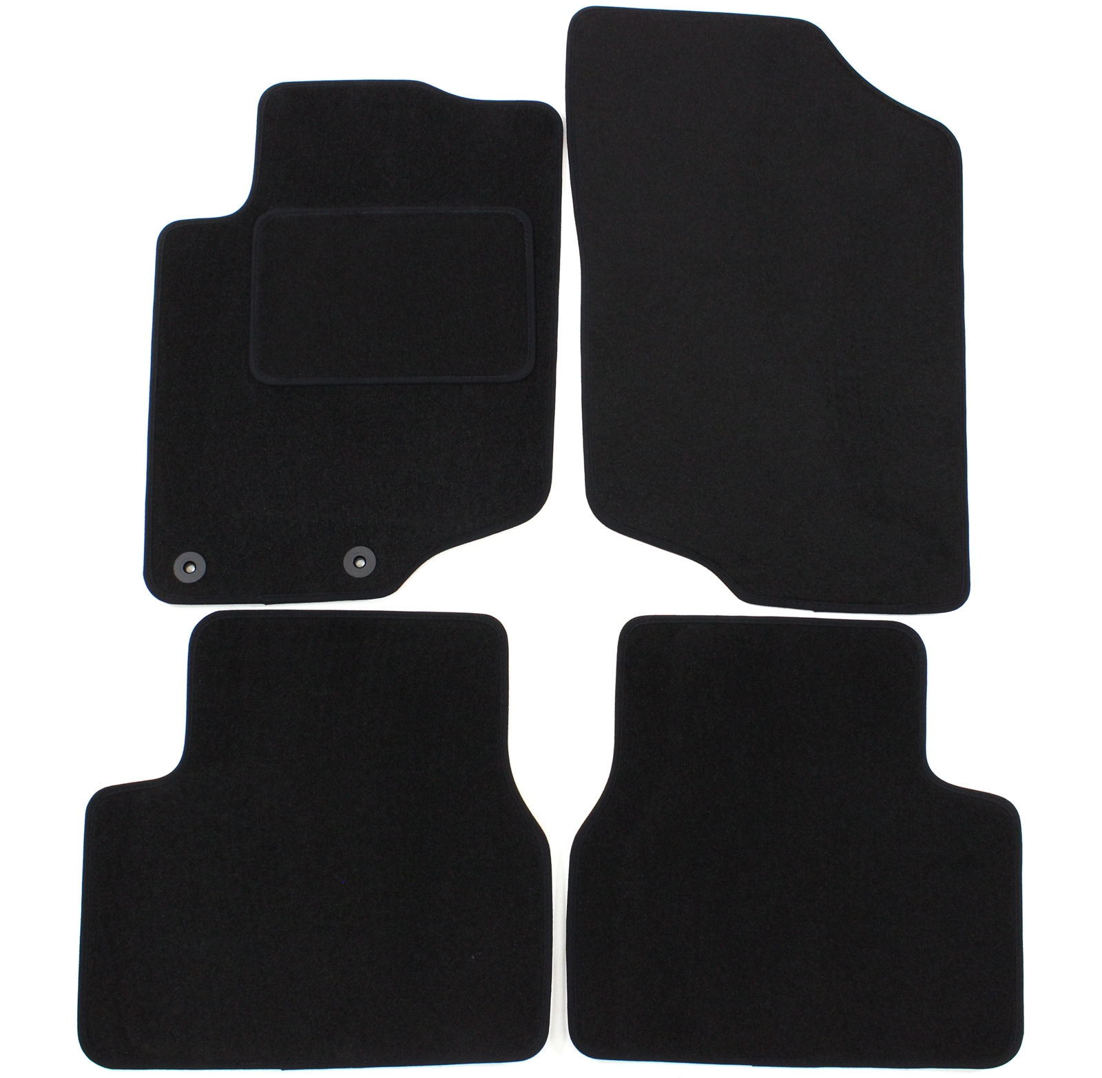 Velur preproge za avto za Peugeot 207 2006-2012, 4 kosa